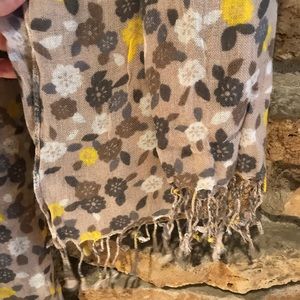 Floral Print Scarf